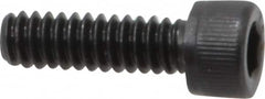 Value Collection - #10-24 UNC Hex Socket Drive, Socket Cap Screw - Alloy Steel, Black Oxide Finish, Fully Threaded, 5/8" Length Under Head - Caliber Tooling