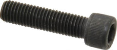 Value Collection - 1/4-28 UNF Hex Socket Drive, Socket Cap Screw - Alloy Steel, Black Oxide Finish, Fully Threaded, 1" Length Under Head - Caliber Tooling