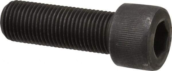 Value Collection - 1/2-20 UNF Hex Socket Drive, Socket Cap Screw - Alloy Steel, Black Oxide Finish, Fully Threaded, 1-1/2" Length Under Head - Caliber Tooling