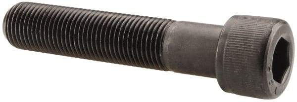 Value Collection - 1/2-20 UNF Hex Socket Drive, Socket Cap Screw - Alloy Steel, Black Oxide Finish, Partially Threaded, 2-1/2" Length Under Head - Caliber Tooling