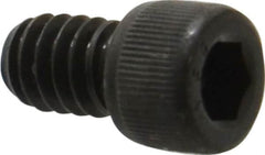 Value Collection - 1/4-20 UNC Hex Socket Drive, Socket Cap Screw - Alloy Steel, Black Oxide Finish, Fully Threaded, 3/8" Length Under Head - Caliber Tooling