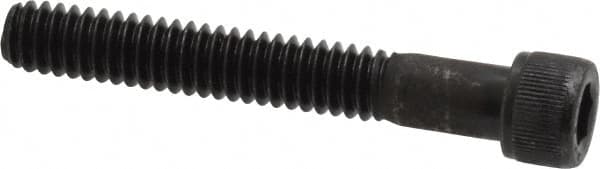 Value Collection - 1/4-20 UNC Hex Socket Drive, Socket Cap Screw - Alloy Steel, Black Oxide Finish, Partially Threaded, 1-3/4" Length Under Head - Caliber Tooling