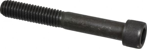 Value Collection - 3/8-16 UNC Hex Socket Drive, Socket Cap Screw - Alloy Steel, Black Oxide Finish, Partially Threaded, 2-3/4" Length Under Head - Caliber Tooling