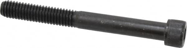 Value Collection - 3/8-16 UNC Hex Socket Drive, Socket Cap Screw - Alloy Steel, Black Oxide Finish, Partially Threaded, 3-1/2" Length Under Head - Caliber Tooling