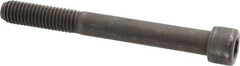 Value Collection - 1/2-13 UNC Hex Socket Drive, Socket Cap Screw - Alloy Steel, Black Oxide Finish, Partially Threaded, 4-1/2" Length Under Head - Caliber Tooling