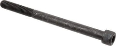 Value Collection - 1/2-13 UNC Hex Socket Drive, Socket Cap Screw - Alloy Steel, Black Oxide Finish, Partially Threaded, 6-1/2" Length Under Head - Caliber Tooling