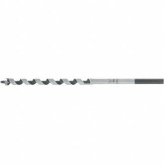 Irwin - 5/16", 7/32" Diam Straight Shank, 7-1/2" Overall Length with 4-1/2" Twist, Solid Center Auger Bit - Caliber Tooling