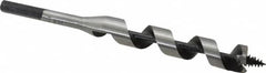 Irwin - 3/4", 5/16" Diam Straight Shank, 7-1/2" Overall Length with 4-1/2" Twist, Solid Center Auger Bit - Caliber Tooling