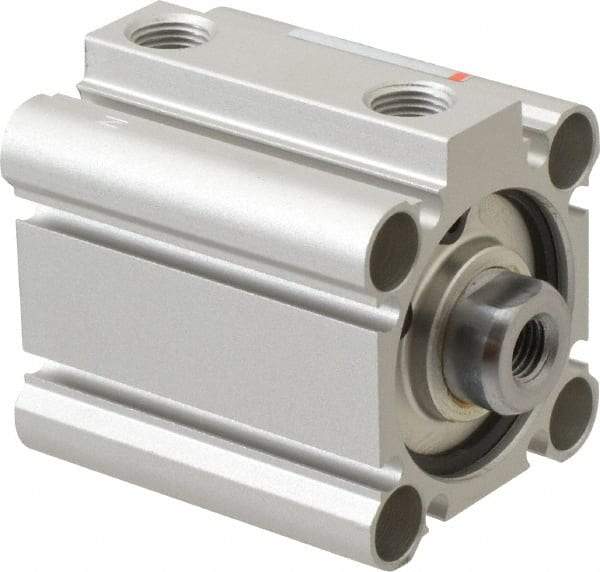 SMC PNEUMATICS - 3/4" Stroke x 1-1/4" Bore Double Acting Air Cylinder - 1/8 Port, 5/16-24 Rod Thread, 145 Max psi, 15 to 160°F - Caliber Tooling