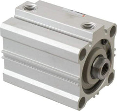 SMC PNEUMATICS - 1-3/4" Stroke x 2" Bore Double Acting Air Cylinder - 1/4 Port, 1/2-20 Rod Thread, 145 Max psi, 15 to 160°F - Caliber Tooling