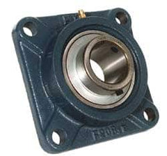 Value Collection - 2" ID, 5-5/8" OAW x 5-5/8" OAL x 5-5/8" OAH 4-Bolt High Temperature Flange Bearing - 5,120 Lb Static Cap, 7,700 Lb Dyn Cap, 4-3/8" Btw Mnt Hole Ctrs, 55/64" Base-to-Ctr Ht, Cast Iron - Caliber Tooling