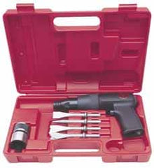 Chicago Pneumatic - 3,200 BPM, 2-5/8 Inch Long Stroke, Pneumatic Chiseling Hammer - 14.6 CFM Air Consumption - Caliber Tooling