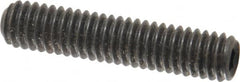 Value Collection - 5/16-18 UNC, 1-1/2" OAL, Cup Point Set Screw - Grade 8 Alloy Steel, 5/32" Key - Caliber Tooling