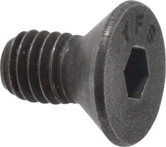 Value Collection - #10-32 UNF Hex Socket Drive, 82° Flat Screw - Alloy Steel, Black Oxide Finish, Fully Threaded, 3/8" OAL - Caliber Tooling