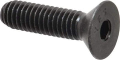 Value Collection - 5/16-18 UNC Hex Socket Drive, 82° Flat Screw - Alloy Steel, Black Oxide Finish, Fully Threaded, 1-1/4" OAL - Caliber Tooling