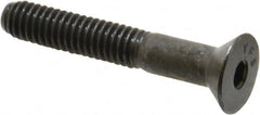 Value Collection - 5/16-18 UNC Hex Socket Drive, 82° Flat Screw - Alloy Steel, Black Oxide Finish, Fully Threaded, 2" OAL - Caliber Tooling