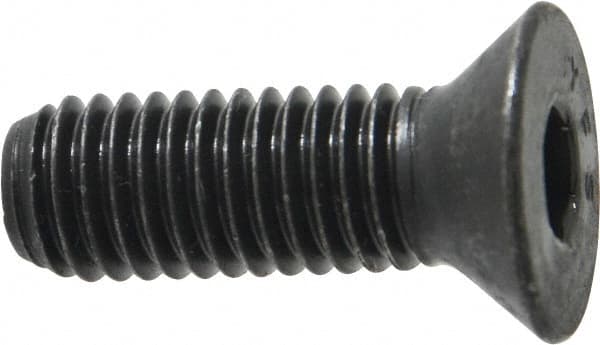 Value Collection - 1/2-13 UNC Hex Socket Drive, 82° Flat Screw - Alloy Steel, Black Oxide Finish, Fully Threaded, 1-1/2" OAL - Caliber Tooling