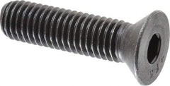 Value Collection - 1/2-13 UNC Hex Socket Drive, 82° Flat Screw - Alloy Steel, Black Oxide Finish, Fully Threaded, 2" OAL - Caliber Tooling