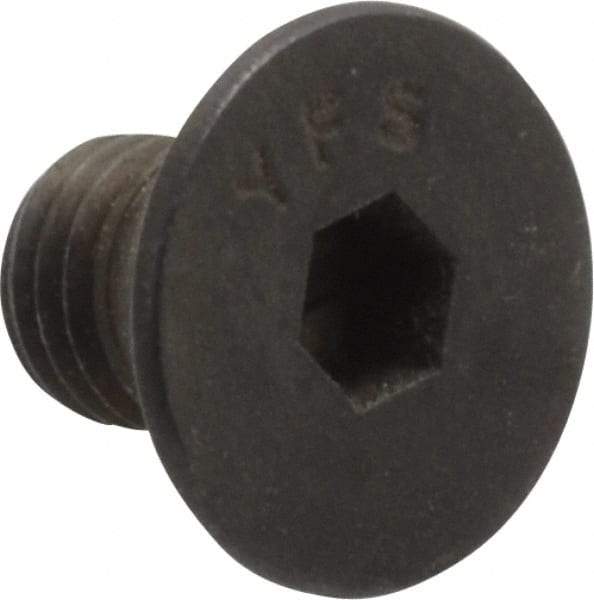 Value Collection - 1/4-28 UNF Hex Socket Drive, 82° Flat Screw - Alloy Steel, Black Oxide Finish, Fully Threaded, 3/8" OAL - Caliber Tooling