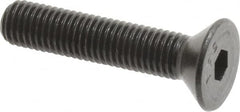 Value Collection - 1/4-28 UNF Hex Socket Drive, 82° Flat Screw - Alloy Steel, Black Oxide Finish, Fully Threaded, 1-1/4" OAL - Caliber Tooling