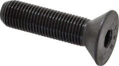 Value Collection - 3/8-24 UNF Hex Socket Drive, 82° Flat Screw - Alloy Steel, Black Oxide Finish, Fully Threaded, 1-1/2" OAL - Caliber Tooling