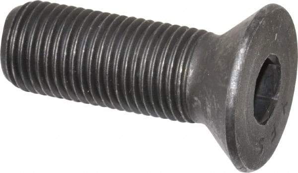 Value Collection - 1/2-20 UNF Hex Socket Drive, 82° Flat Screw - Alloy Steel, Black Oxide Finish, Fully Threaded, 1-1/2" OAL - Caliber Tooling