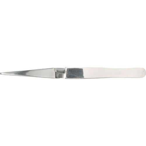 4 1/2″ Self Closing Sharp Tweezers - Caliber Tooling