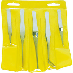 5 Pieces Tweezer Set - Caliber Tooling