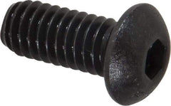 Value Collection - 5/16-18 UNC Hex Socket Drive, Button Screw - Alloy Steel, Black Oxide Finish, Fully Threaded, 3/4" Length Under Head - Caliber Tooling