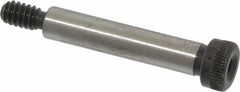 Value Collection - 1/4" Shoulder Diam x 1-1/4" Shoulder Length, #10-24 UNC, Hex Socket Shoulder Screw - 8 Alloy Steel, Uncoated, 0.357 to 3/8" Head Diam - Caliber Tooling