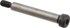 Value Collection - 1/4" Shoulder Diam x 1-1/2" Shoulder Length, #10-24 UNC, Hex Socket Shoulder Screw - 8 Alloy Steel, Uncoated, 0.357 to 3/8" Head Diam - Caliber Tooling