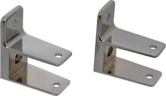 Value Collection - Washroom Partition Pilaster to Wall Bracket Kit - Compatible with Toilet Stalls - Caliber Tooling