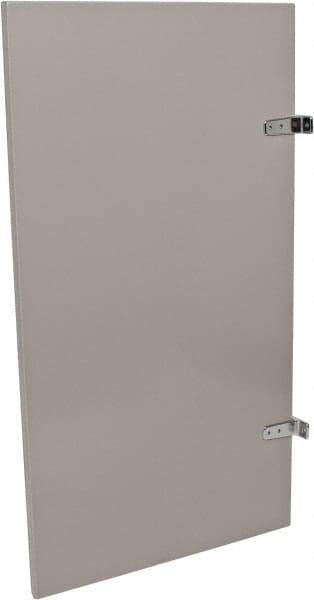 Bradley - Washroom Partition Steel Urinal Panel - 23 Inch Wide x 42 Inch High, ADA Compliant Stall Compatibility, Warm Gray - Caliber Tooling