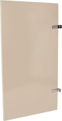 Bradley - Washroom Partition Steel Urinal Panel - 23 Inch Wide x 42 Inch High, ADA Compliant Stall Compatibility, Almond - Caliber Tooling