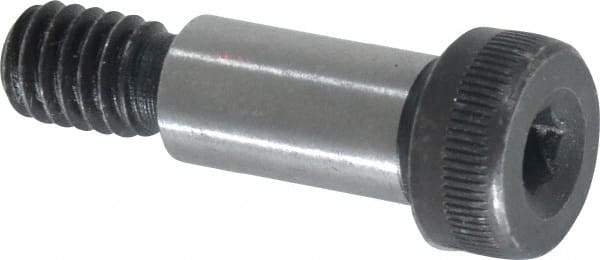 Value Collection - 3/8" Shoulder Diam x 3/4" Shoulder Length, 5/16-18 UNC, Hex Socket Shoulder Screw - 8 Alloy Steel, Uncoated, 0.543 to 0.562" Head Diam - Caliber Tooling