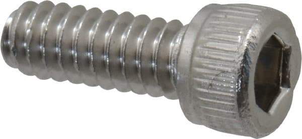 Value Collection - #4-40 UNC Hex Socket Drive, Socket Cap Screw - Grade 18-8 Stainless Steel, 5/16" Length Under Head - Caliber Tooling