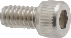 Value Collection - #5-40 UNC Hex Socket Drive, Socket Cap Screw - Grade 18-8 Stainless Steel, 1/4" Length Under Head - Caliber Tooling