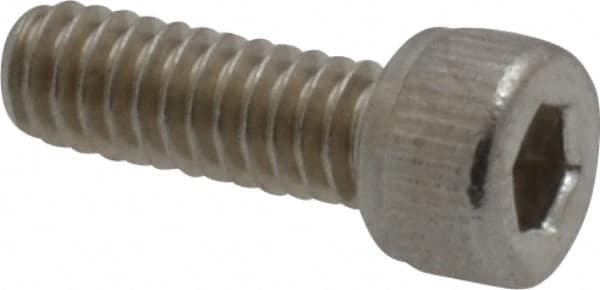 Value Collection - #5-40 UNC Hex Socket Drive, Socket Cap Screw - Grade 18-8 Stainless Steel, 3/8" Length Under Head - Caliber Tooling