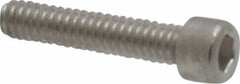 Value Collection - #0-80 UNF Hex Socket Drive, Socket Cap Screw - Grade 18-8 Stainless Steel, 5/16" Length Under Head - Caliber Tooling