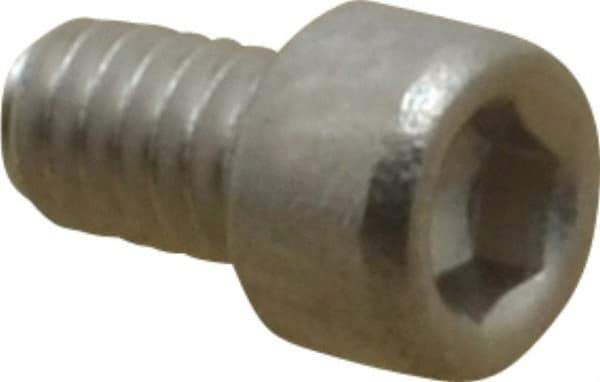 Value Collection - #1-72 UNF Hex Socket Drive, Socket Cap Screw - Grade 18-8 Stainless Steel, 1/8" Length Under Head - Caliber Tooling