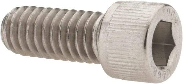 Value Collection - 5/16-18 UNC Hex Socket Drive, Socket Cap Screw - Grade 18-8 Stainless Steel, Fully Threaded, 3/4" Length Under Head - Caliber Tooling