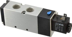 ARO/Ingersoll-Rand - 3/8", 4-Way 2-Position Maxair Stacking Solenoid Valve - 24 VDC, 1.65 CV Rate, 1.81" High - Caliber Tooling