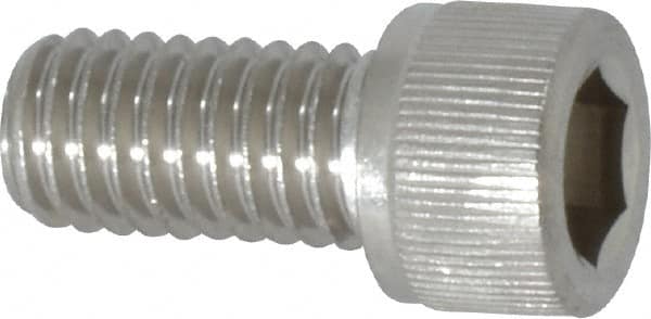 Value Collection - 3/8-16 UNC Hex Socket Drive, Socket Cap Screw - Grade 18-8 Stainless Steel, Fully Threaded, 3/4" Length Under Head - Caliber Tooling