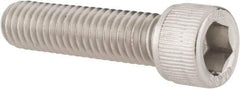 Value Collection - 3/8-16 UNC Hex Socket Drive, Socket Cap Screw - Grade 18-8 Stainless Steel, Fully Threaded, 1-1/2" Length Under Head - Caliber Tooling