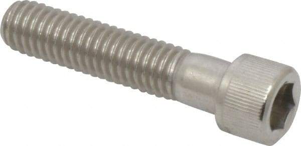 Value Collection - 3/8-16 UNC Hex Socket Drive, Socket Cap Screw - Grade 18-8 Stainless Steel, Partially Threaded, 1-3/4" Length Under Head - Caliber Tooling