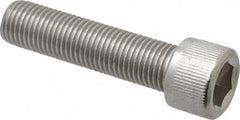 Value Collection - 3/8-24 UNF Hex Socket Drive, Socket Cap Screw - Grade 18-8 Stainless Steel, 1-1/2" Length Under Head - Caliber Tooling