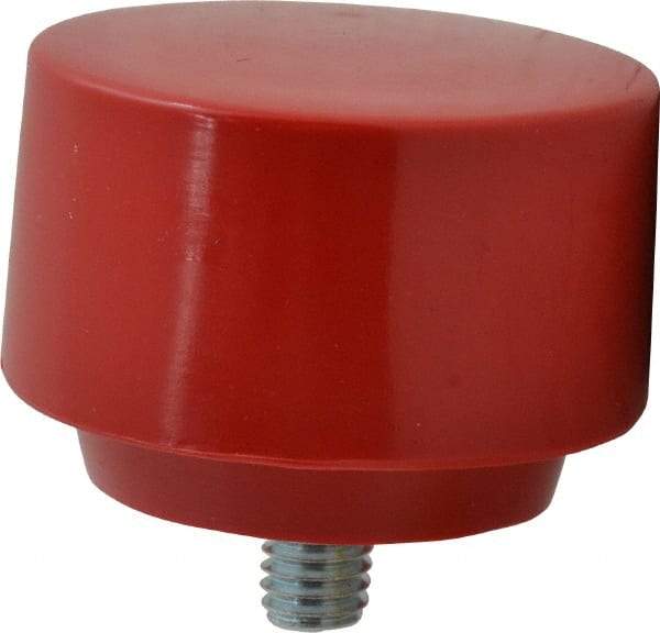 Proto - 2-1/2" Face Diam, Grade Medium, Red Hammer Tip/Face - Plastic - Caliber Tooling