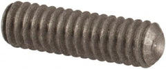 Value Collection - #1-72 UNF, 1/4" OAL, Cup Point Set Screw - Grade 18-8 Stainless Steel, 0.035" Key - Caliber Tooling