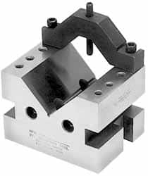 Suburban Tool - 4-3/8" Max Capacity, 90° Angle, Hardened Steel V-Block - 6" Long x 6" Wide x 4" High, Sold as Matched Pair - Caliber Tooling