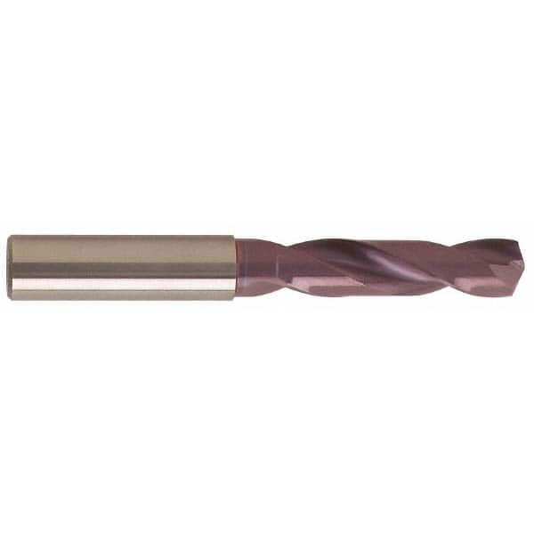 Guhring - 0.4016" 140° Spiral Flute Solid Carbide Screw Machine Drill Bit - Caliber Tooling